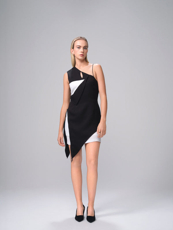 Asymmetric Cocktail Dress