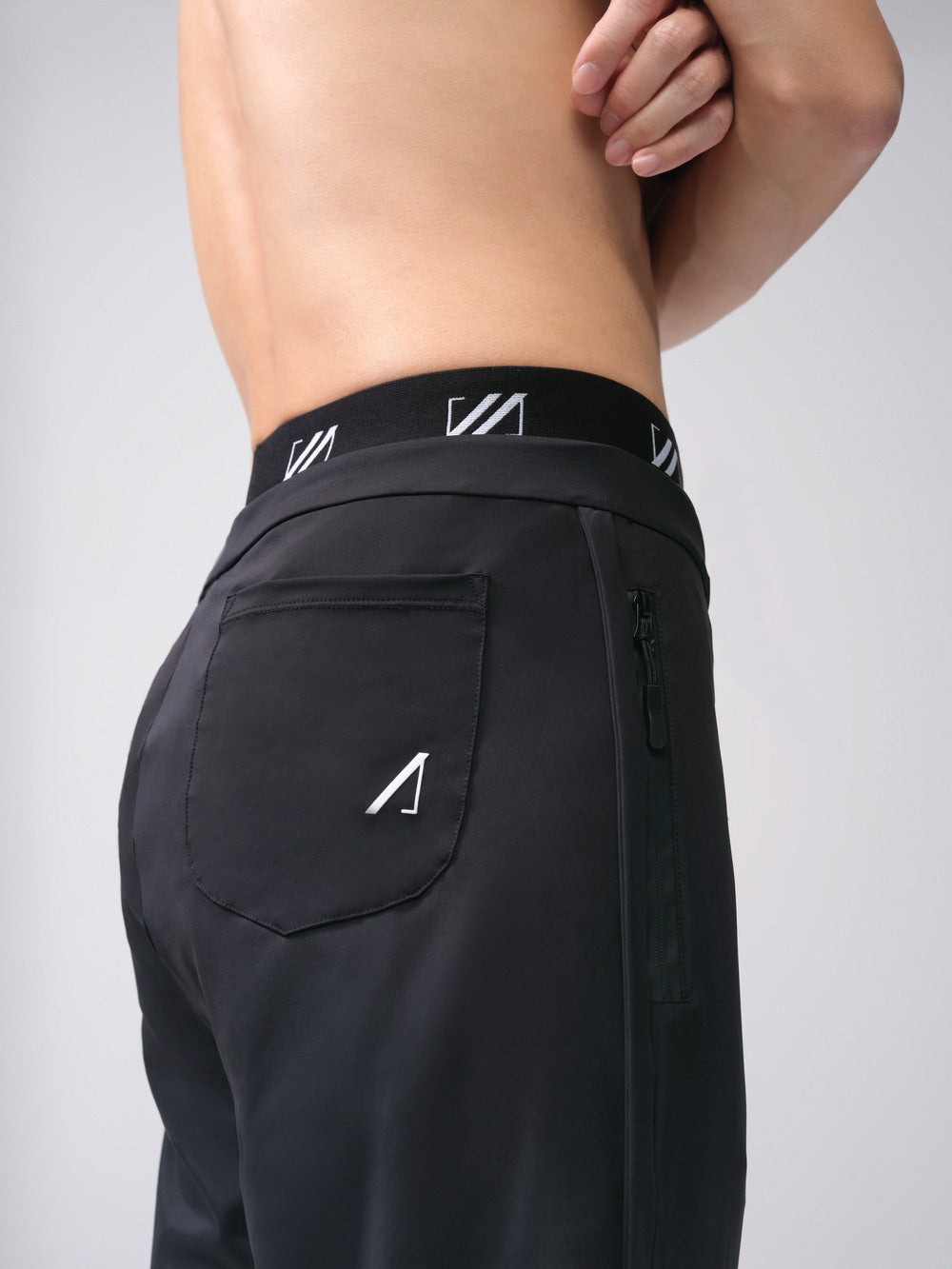 Buttoned up gym pants