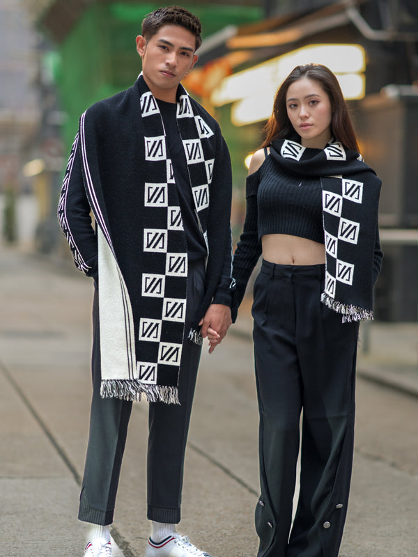 Signature Chequered Scarf