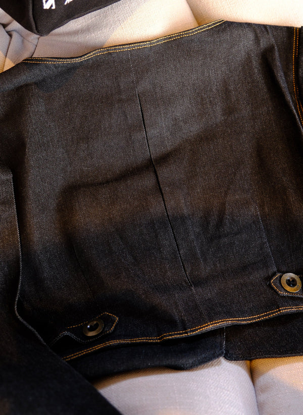 Denim Cropped Top Jacket